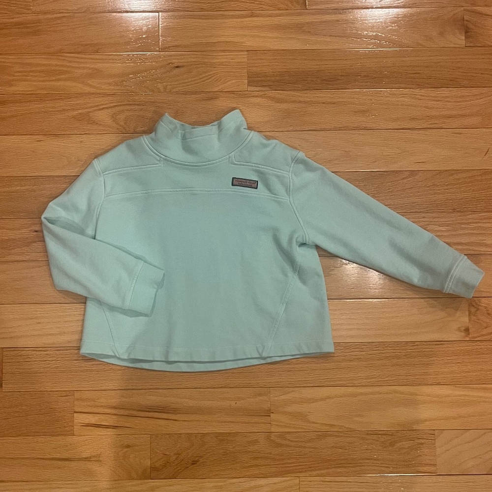 Vineyard Vines Girls Medium 10-12 crop sweatshirt Like New